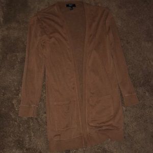 F21 Longline Cardigan